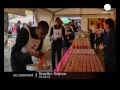 Waiters race in Brussels - no comment
