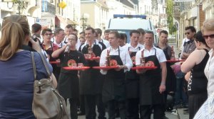 course des garçons de café Trouville 2011