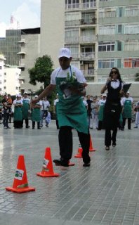 Carrera de mozos Caracas 2011