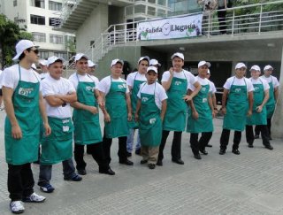Carrera de mozos Caracas 2011