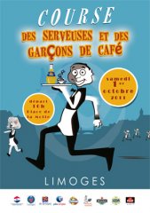 Course des garçons de café Limoges 2011