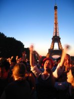 bastille day in paris - eiffel wonder