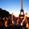 Divers bastille day in paris - eiffel wonder