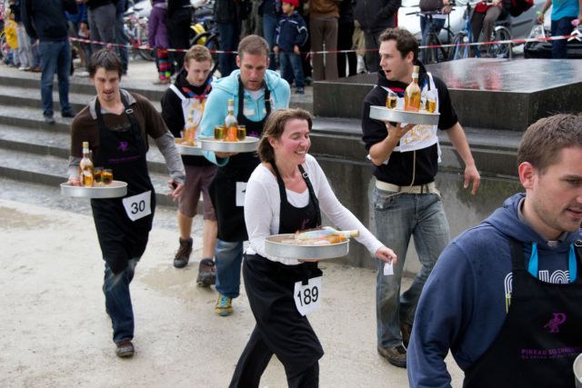 Course de garçons de café Bruxelles 2011
