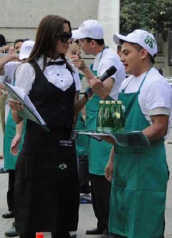 Carrera de mozos Caracas 2011