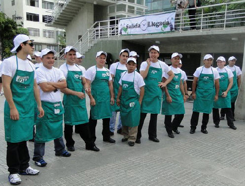 Carrera de mozos Caracas 2011