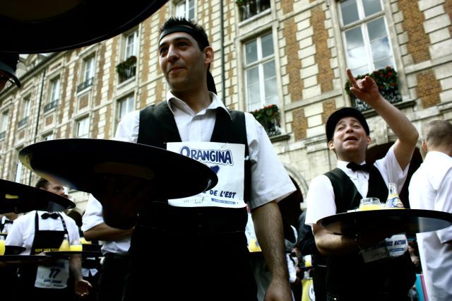 Course des garcons de cafe Paris 2011