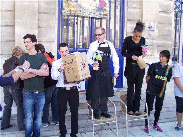 Course de garçons Saint Remy de Provence 2011
