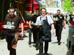 waiter Anthony Rolland